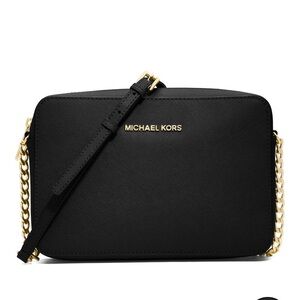 🖤🖤NWT-Michael Kors Leather Jet Set East West Crossbody🖤🖤